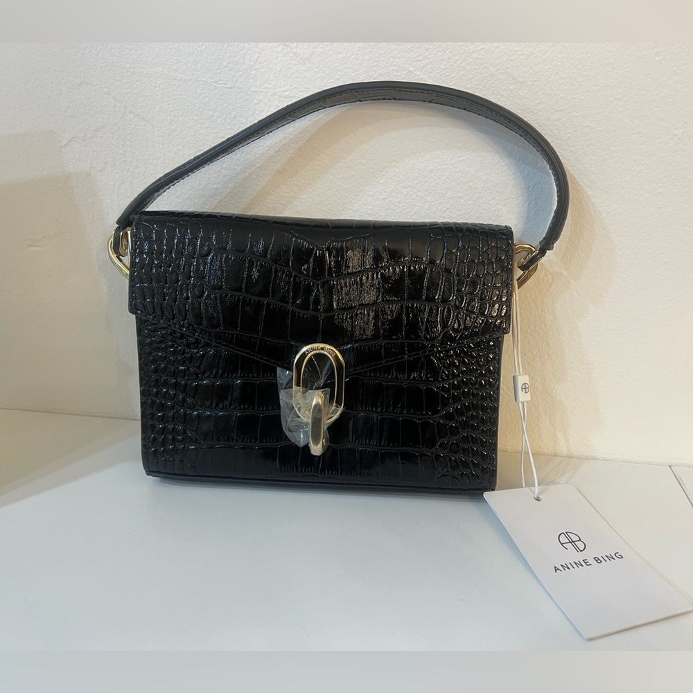 NWT Anine Bing Mini Colette Leather Bag